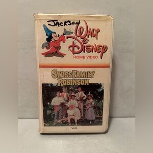 VHS Walt Disney Home Video Swiss Family Robinson John Mills Pre Owned